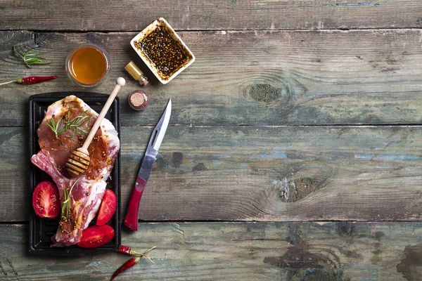 Carne cruda, carne de res — Foto de Stock