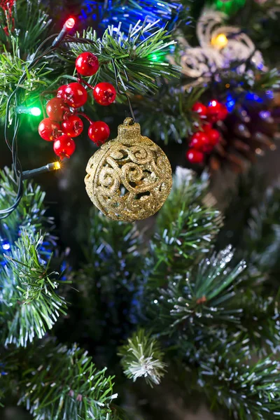 Closeup Christmas-Tree — Stock fotografie