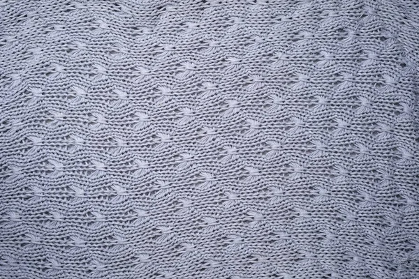 Textura de lana tejida gris —  Fotos de Stock