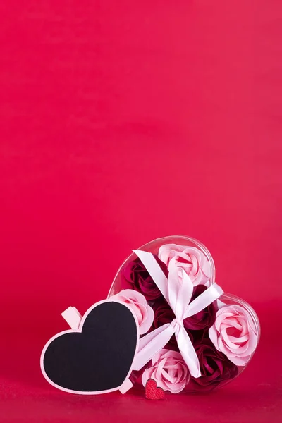 Dekorativ tvål i form av rosor — Stockfoto