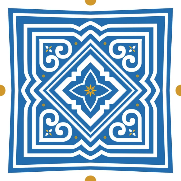 Motif Motifs de la culture traditionnelle du Laos et de la Thaïlande — Image vectorielle