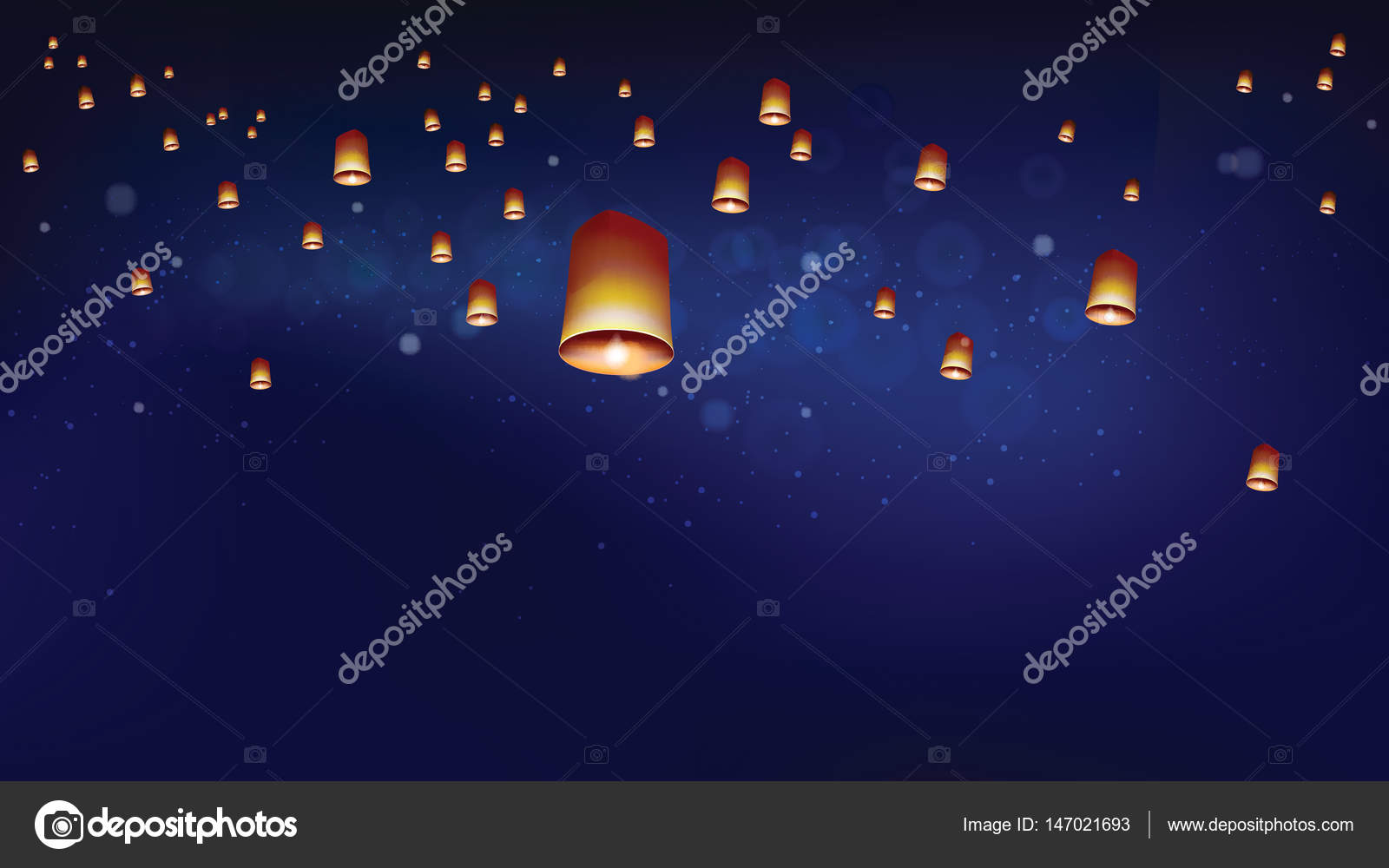Paper lanterns sale that float away