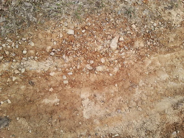 La imagen de fondo de la pila de tierra seca — Foto de Stock