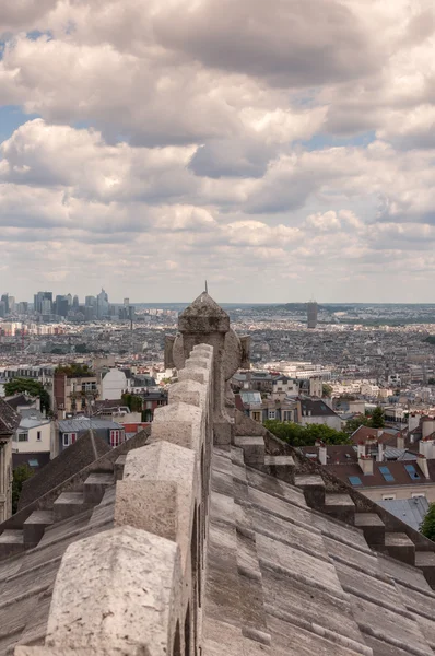 Vista de Paris do Sagrado Coeur — Fotografia de Stock