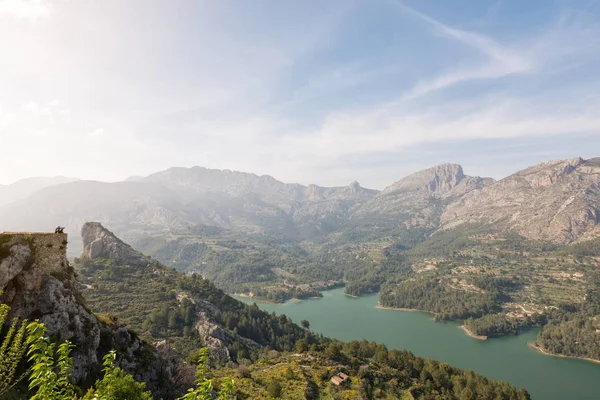 Detalii despre Guadalest sat în provincia Alicante, Spania — Fotografie de stoc gratuită