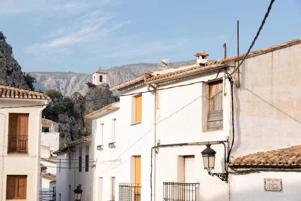 Detaljer för Guadalest by i provinsen Alicante, Spanien — Stockfoto