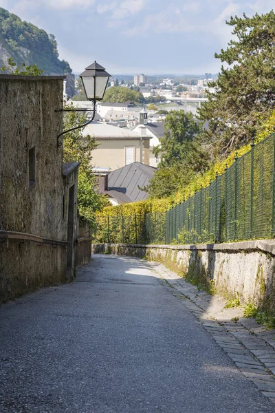 Foto Toont Een Algemene Innsbruck Landschapsmening Tijdens Zomer — Stockfoto