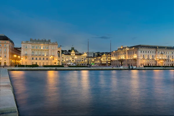 Piazza Dell Unita D 'Italia en Trieste — Foto de Stock