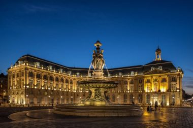 Bordeaux 'da Bourse Meydanı