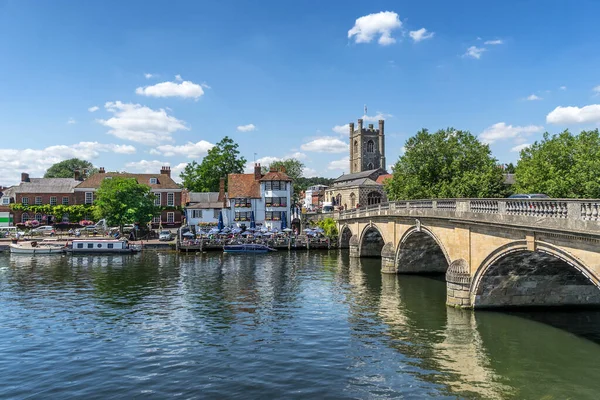 Oxfordshire, İngiltere 'de Thames' de Henley
