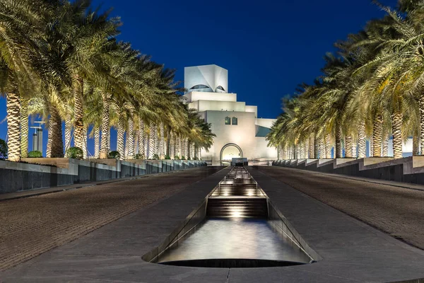 2018年3月3日 卡塔尔多哈 伊斯兰艺术博物馆 Museum Islamic Art 是位于卡塔尔首都七座长达14个世纪的伊斯兰艺术博物馆 — 图库照片