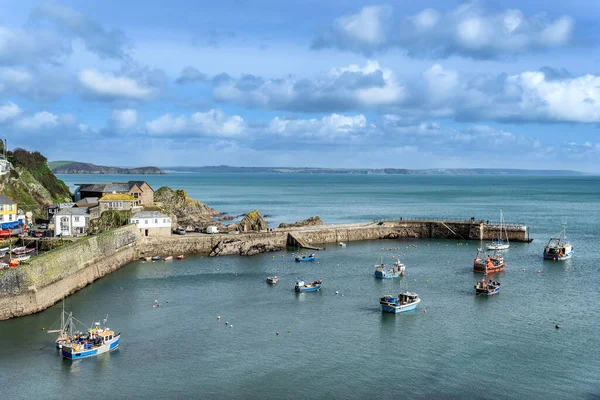 Cornwall Mevagissey Güney Batı Ngiltere — Stok fotoğraf