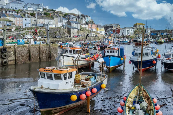 Mevagissey Kornwalii Południowo Zachodniej Anglii — Zdjęcie stockowe