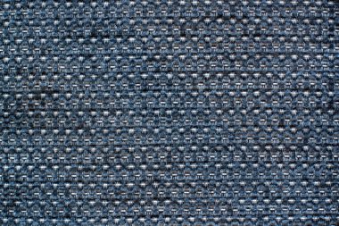 Kumaşın dokusu. Kıllı iplikli mavi kareli kumaş. Boşluğu kopyala.