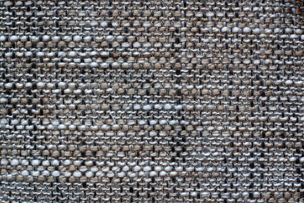 Texture Soft Woolen Fabric Cross Weaving Fleecy Black Brown White — Stock Photo, Image