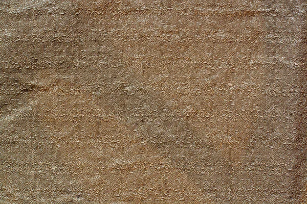 Tekstura Tkaniny Brązowy Materiał Pogniecionej Powierzchni Przestrzeń Kopiowania — Zdjęcie stockowe
