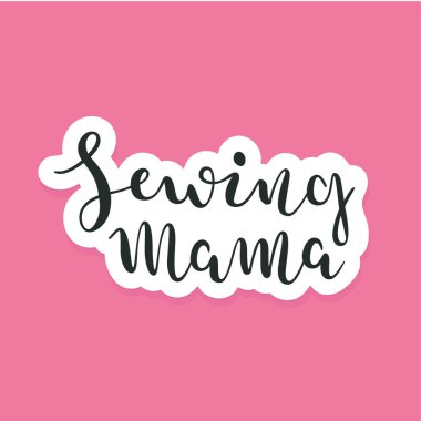 Modern kaligrafi ile ana harf kartı dikiyorum.