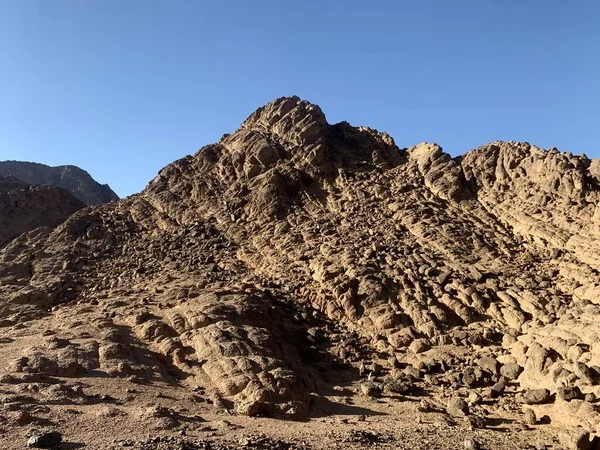 Vista Montaña Desierto —  Fotos de Stock