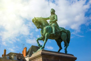 Fransa 'da Orleans şehri manzarası