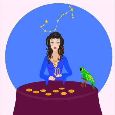 Falcı astrolog ve akrep burcu.