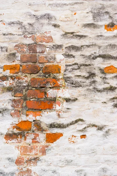 brick red and white wall and house background. brick house.