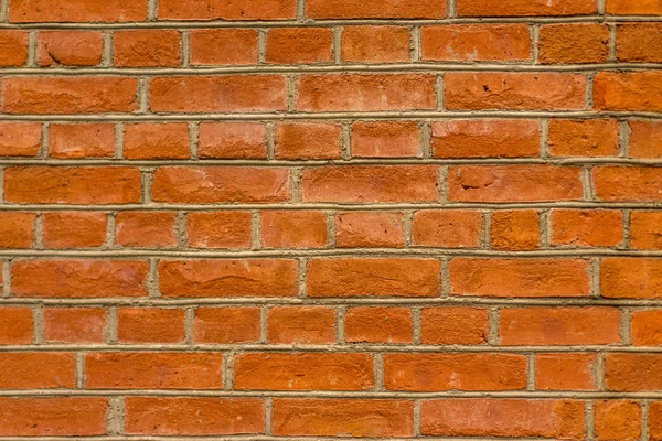 Ziegelrote Wand Und Haus Hintergrund Ziegelhaus — Stockfoto