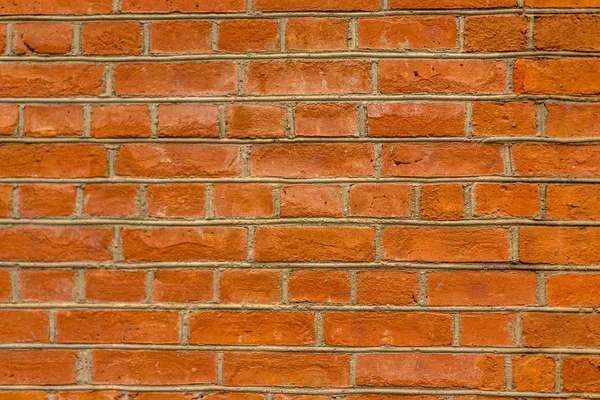 Ziegelrote Wand Und Haus Hintergrund Ziegelhaus — Stockfoto
