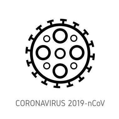 Çin 'de Coronavirus. Roman Coronavirus (2019-nCoV). Koronavirüs karantinası kavramı.