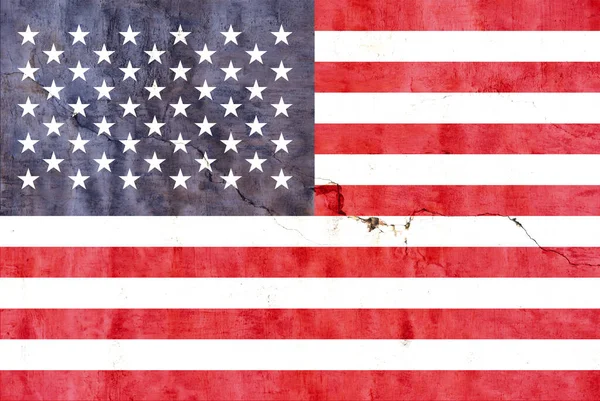 Αμερικανική σημαία Grunge. σημαία των ΗΠΑ. Ιστορικό σημαίας των ΗΠΑ. — Φωτογραφία Αρχείου