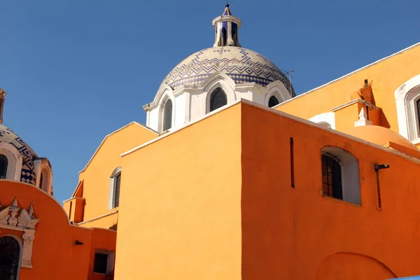 Колоніальна Церква Спадщина Іспанського Завоювання Мексиці — стокове фото