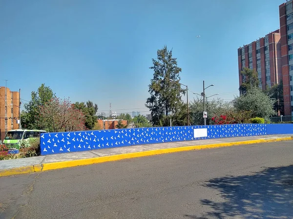 Zone Van Stad Mexico Die Het Urbanisme Van Stad Demonstreert — Stockfoto