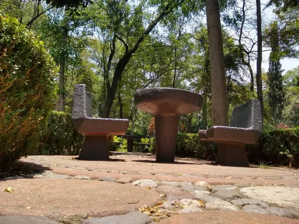 Visit Sunken Park Mexico City — 스톡 사진