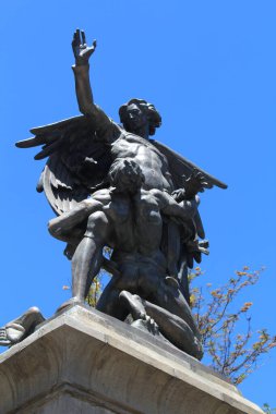 Aztek savaşçısının temsili