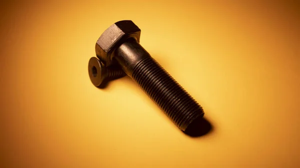 Tornillo Cabeza Hexagonal Grado Permite Aplicar Grandes Momentos Apriete Con —  Fotos de Stock