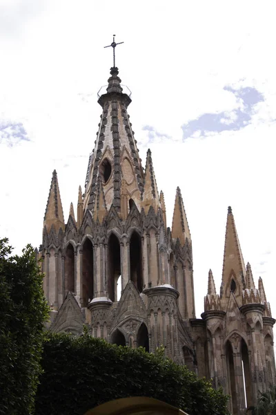 Parroquia San Miguel Arcngel San Miguel Allende Guanajuato México —  Fotos de Stock