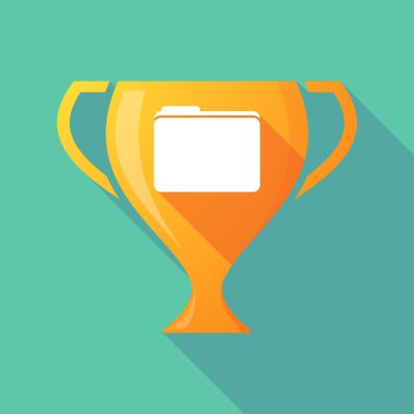 Gölge Altın Ödülü Kupası kadar bir klasörle 