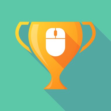 Gölge Altın Ödülü Kupası kadar kablosuz fare ile