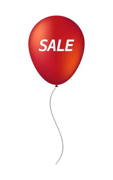 Isolated balloon with    the text SALE — Stock Vector