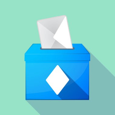 Uzun gölge oy sandığı diamond poker oyun kağıdı sı ile