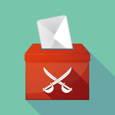 Uzun gölge oy sandığı iki kılıç ile geçti