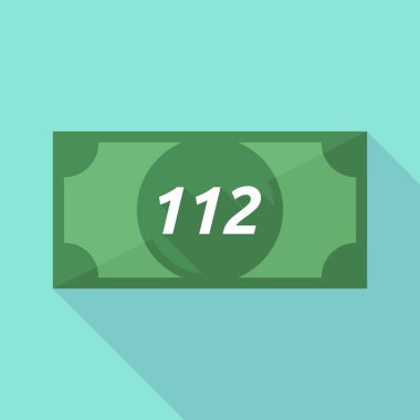 Uzun gölge banknot 112 metinle