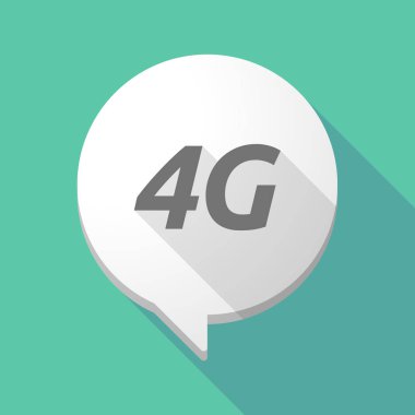 Uzun gölge çizgi roman balon metni 4g ile