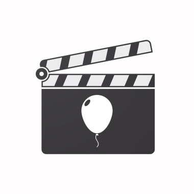 İzole clapper kurulu bir balon ile