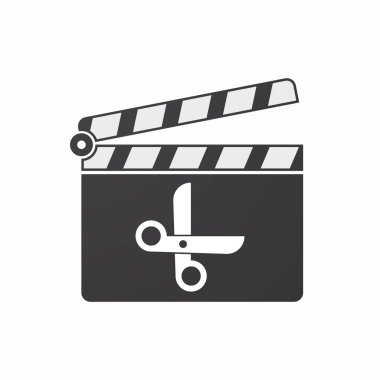 İzole clapper kurulu bir makas ile