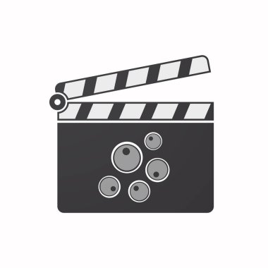 Yumurta ile izole clapper kurulu