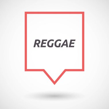 Reggae metinle izole araç ipucu