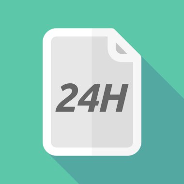 Uzun gölge belge metin 24h ile