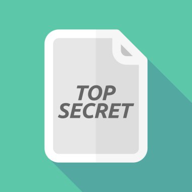 Uzun gölge belge Top Secret metinle