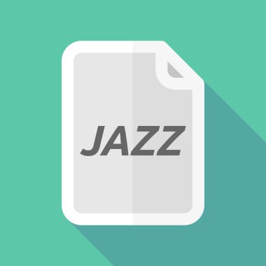 Uzun gölge belge metin Jazz ile