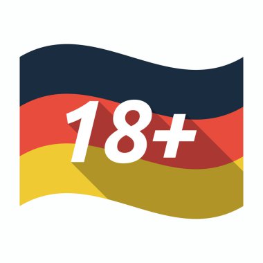 18 metinle izole Alman bayrağı+